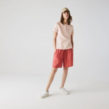 Lacoste Classic Fit Soft Cotton Petit Piqué Polo - Polo Dámské Světle Růžové | CZ-gJkxcV